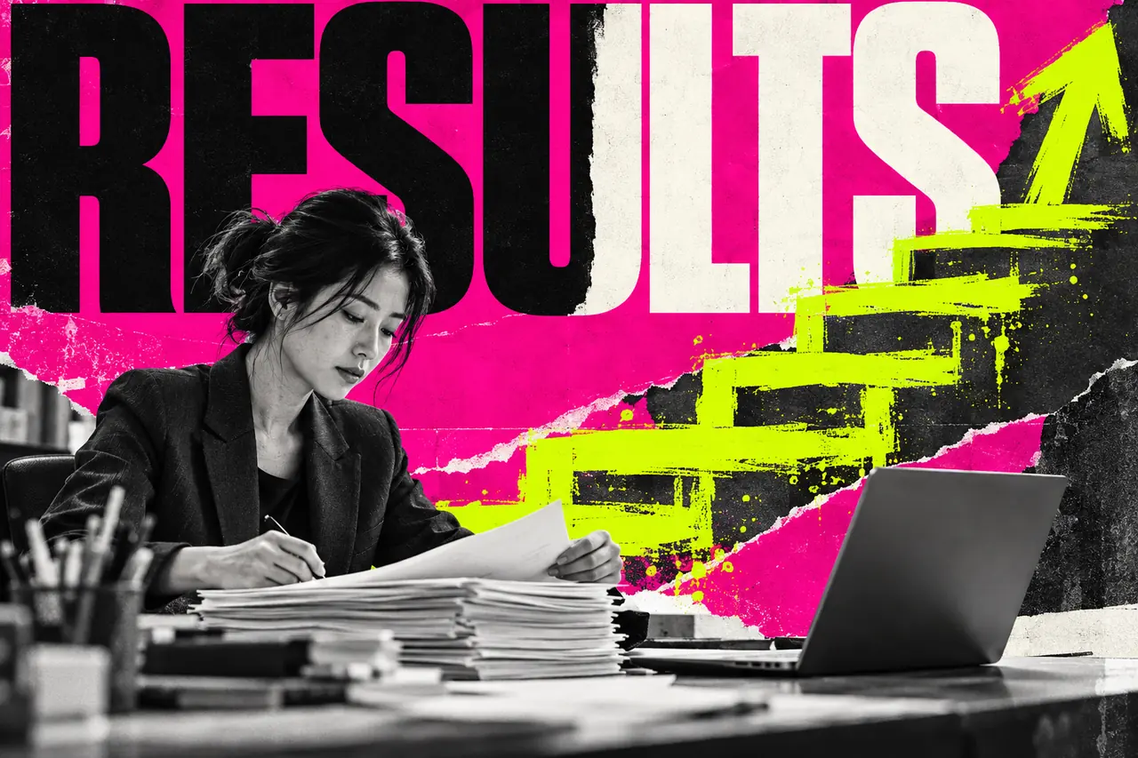 AI 사용률이 높아져도 회사 성과가 달라지지 않는 이유 — 에디토리얼 아트워크